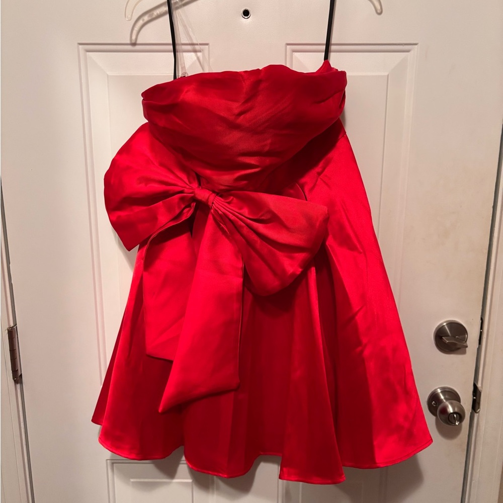 Red Bow Dress